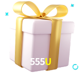 Receba seus bônus de boas-vindas no 555U